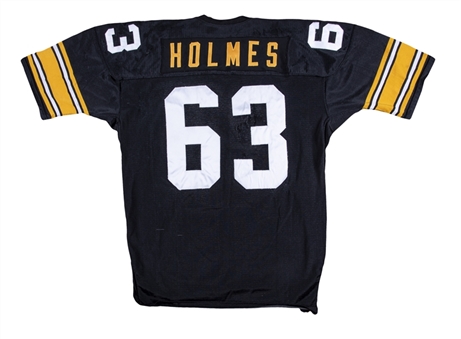 1976 Ernie Holmes Game Used Pittsburgh Steelers Home Jersey (Sports Investors Authentication)